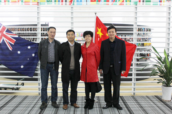 汕頭市外經(jīng)貿(mào)局（口岸局）劉文華副局長(zhǎng)一行走訪我集團(tuán)